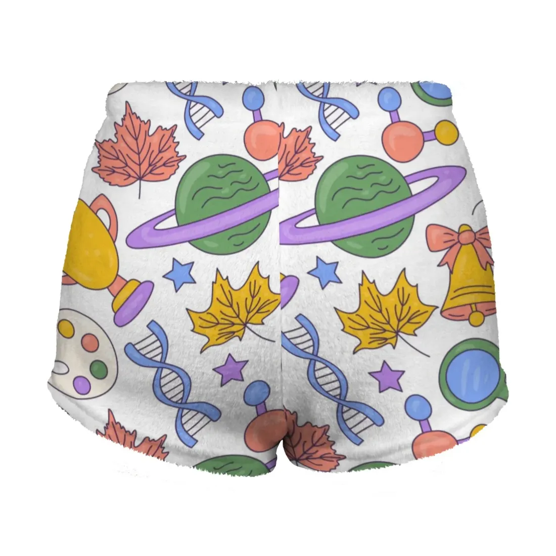 Custom Little Kids' Flannel Pajama Short(Model Sets 28) — photo 3