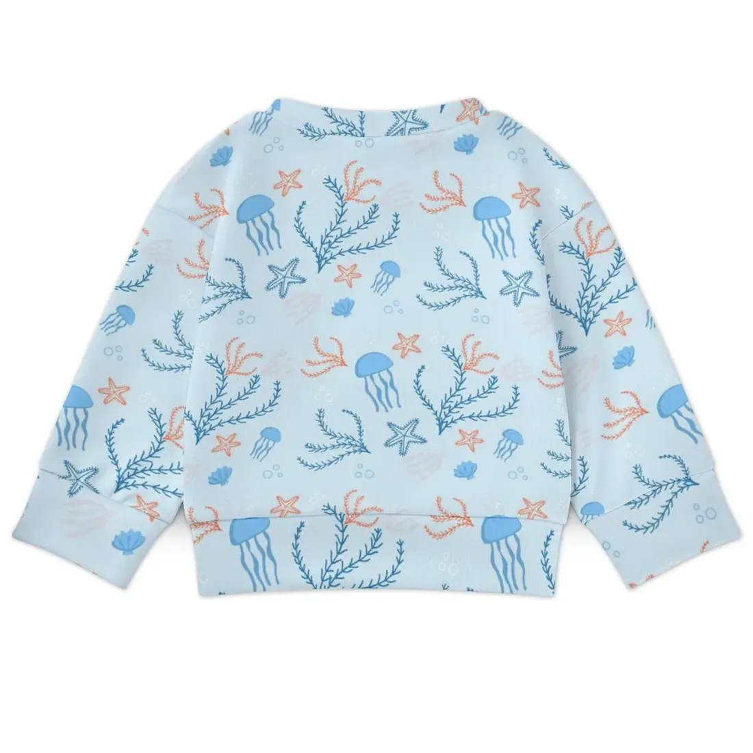 Kids' Drop-Shoulder Crewneck Sweatshirt — photo 2