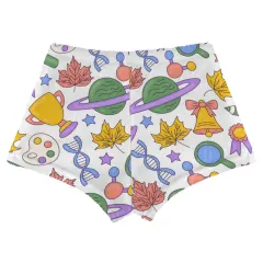 Custom Little Kids' Flannel Pajama Short(Model Sets 28) thumbnail 5
