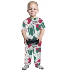 Little Boys' Crew Neck Pajama Set (Model Sets 31) thumbnail 1
