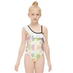 Flounce One-Piece Swimsuit for Girls thumbnail 1