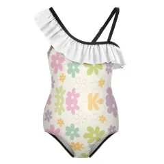 Flounce One-Piece Swimsuit for Girls thumbnail 5