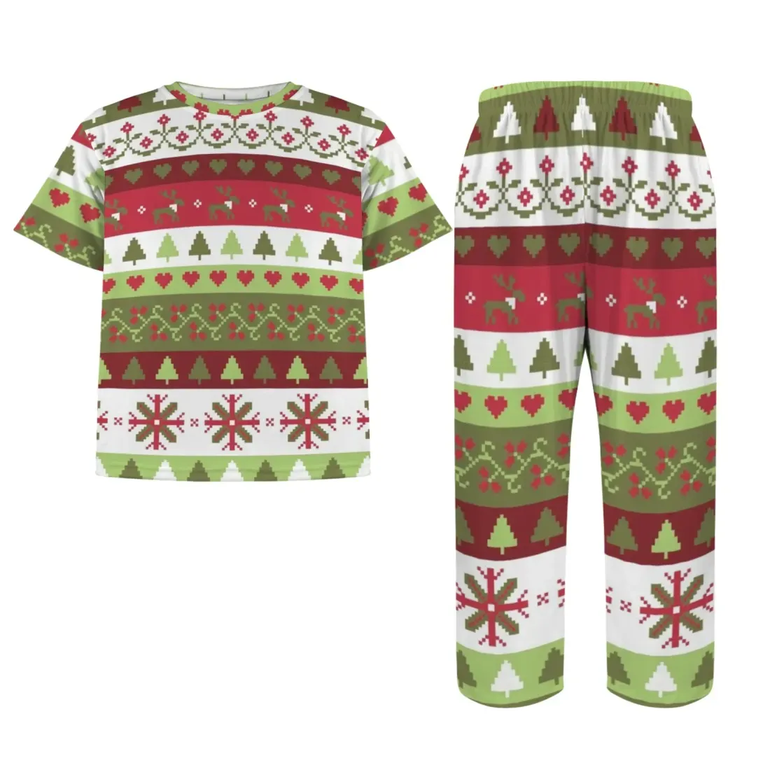 Big Boys' Crew Neck Pajama Set (Model Sets 31) — photo 2
