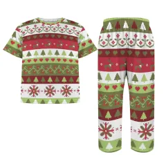 Big Boys' Crew Neck Pajama Set (Model Sets 31) thumbnail 2