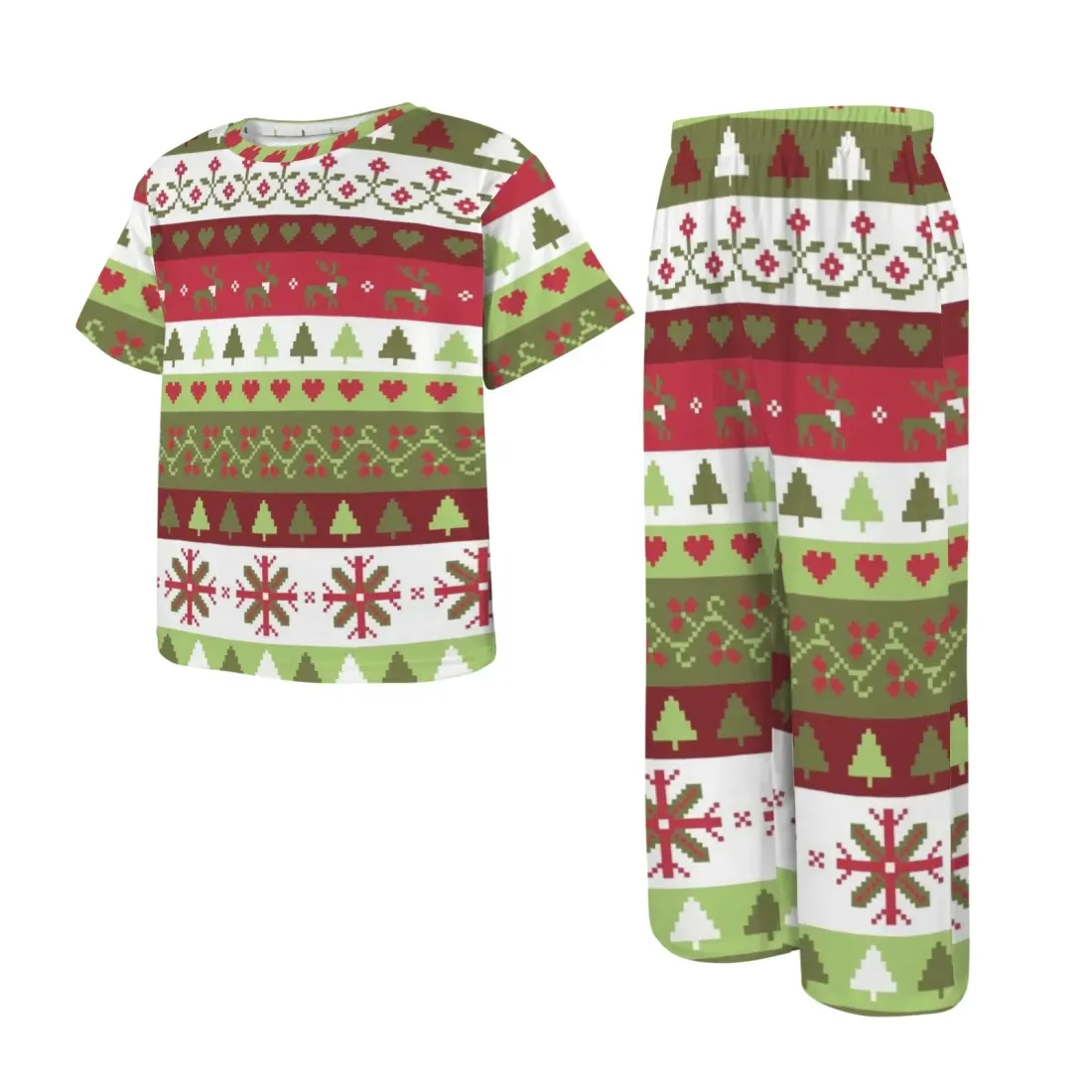Big Boys' Crew Neck Pajama Set (Model Sets 31) — photo 3