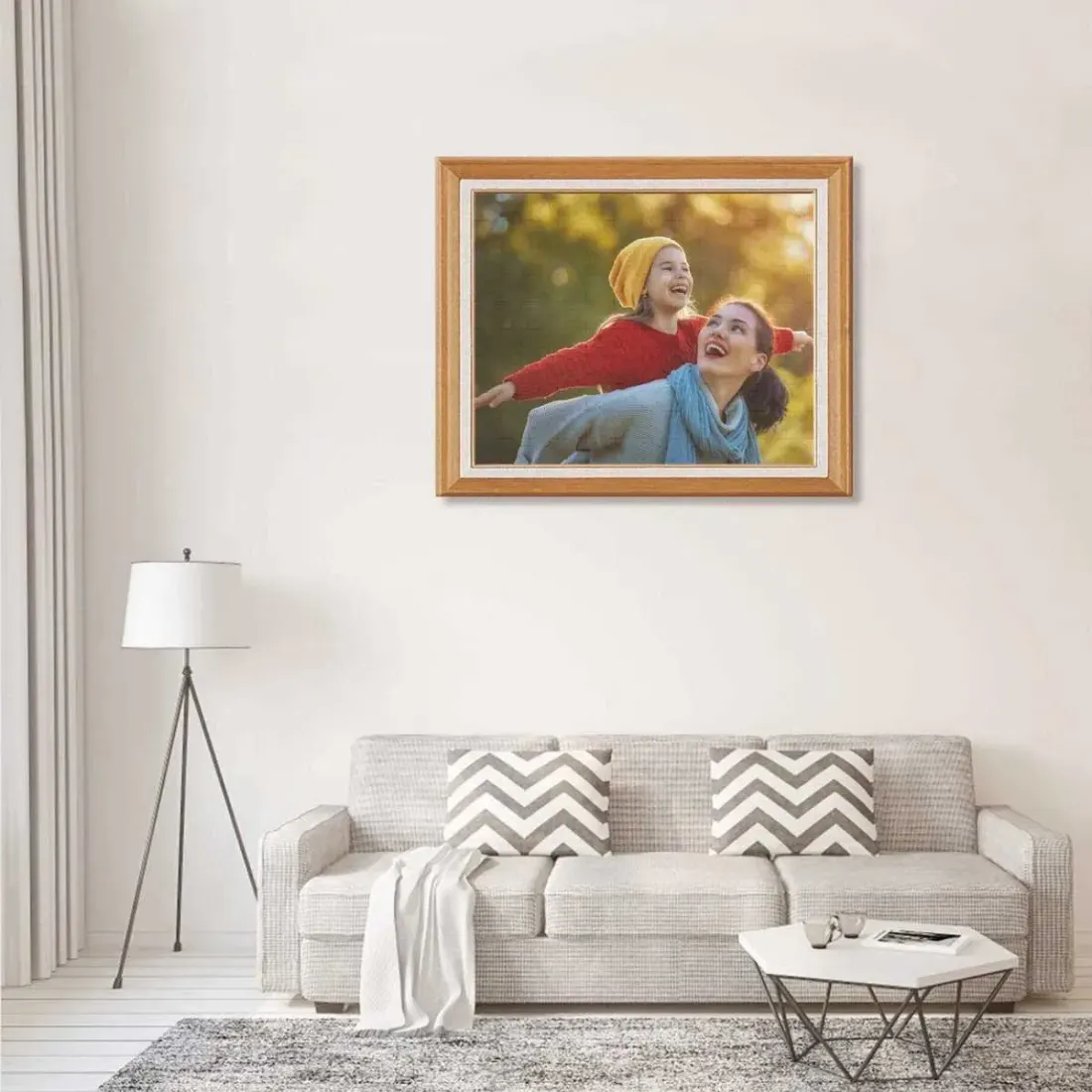 Wooden Photo Puzzle(120 Pieces)