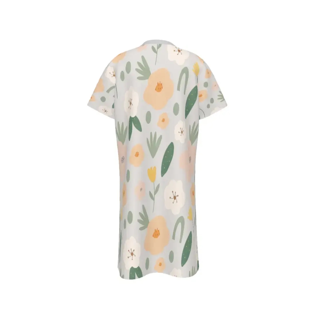 Girl's Round Neck Short Sleeve Nightgown — photo 3