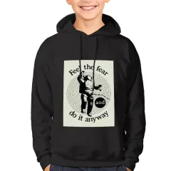 Custom Teen's Hoodie(No Pocket/Front Printing) thumbnail 1
