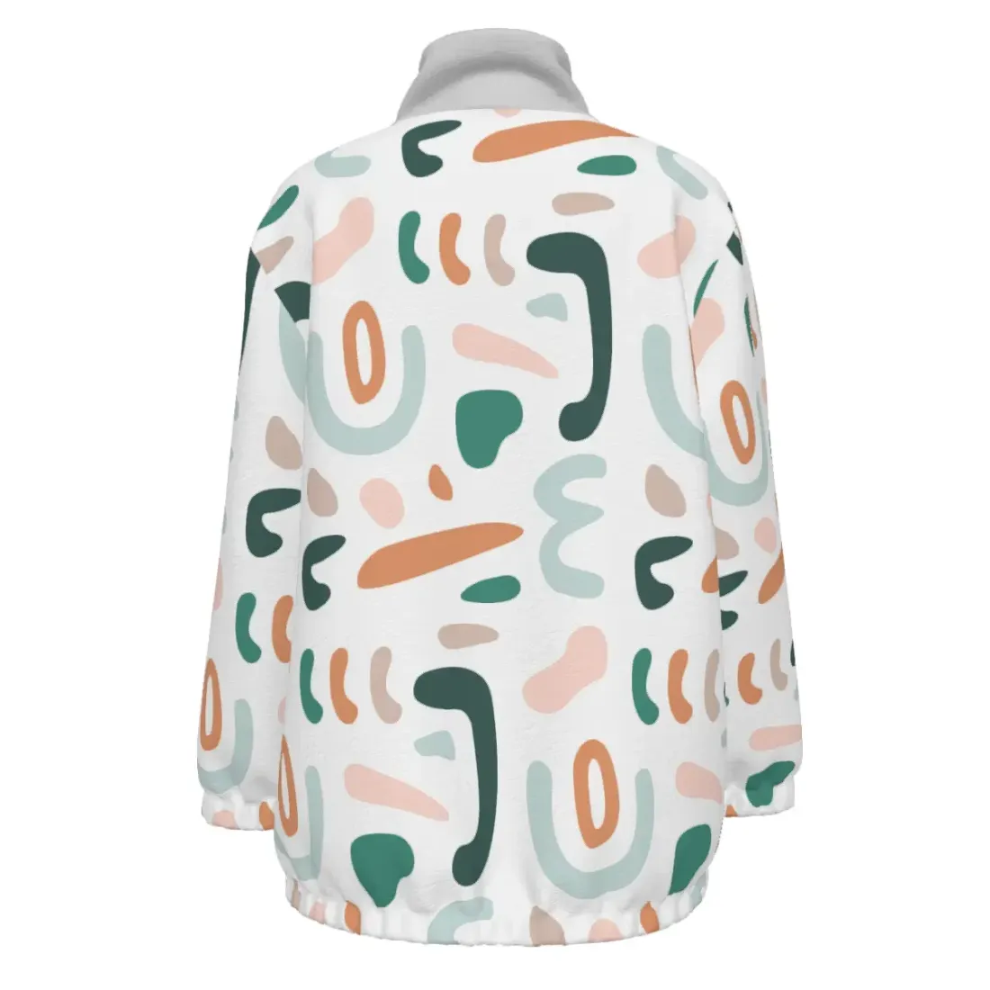 Children's Long-Sleeve Half-Zip Double-Pocket Sweatshirt — photo 3