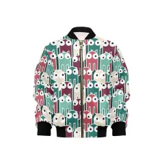 Kids' Bomber Jacket with Pockets (Model H40) thumbnail 3