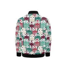 Kids' Bomber Jacket with Pockets (Model H40) thumbnail 4