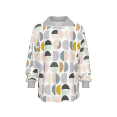 Children's Half-Zip Sweatshirt with Pockets thumbnail 2