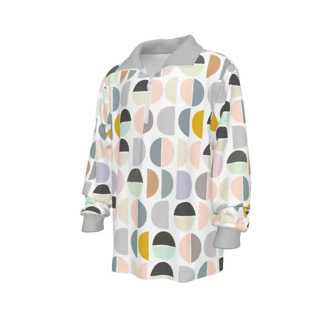 Children's Half-Zip Sweatshirt with Pockets — photo 5