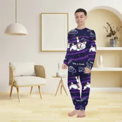Big Boys' Crew Neck Long Pajama Set (Model Sets 18) thumbnail 1