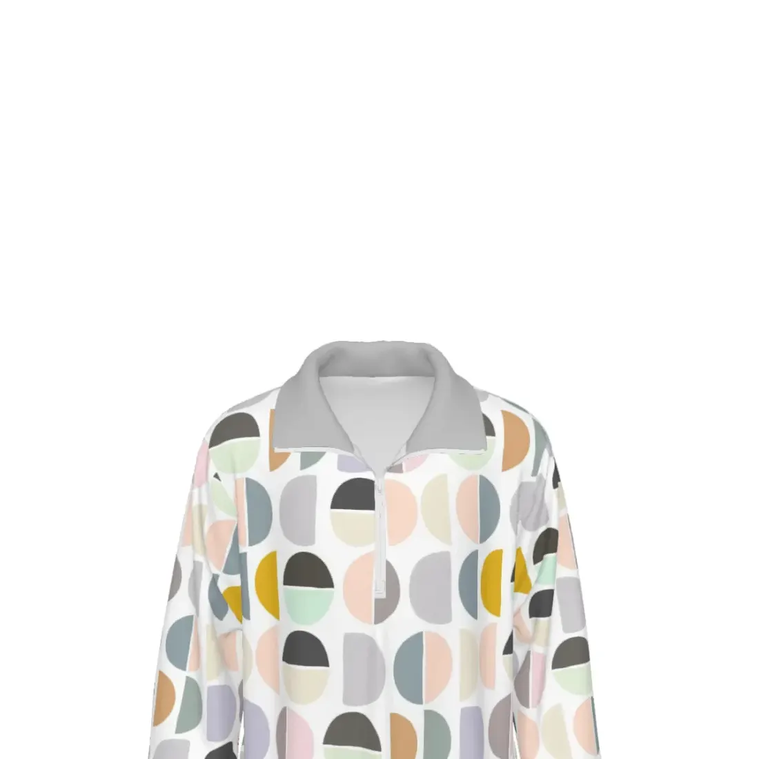 Children's Half-Zip Sweatshirt with Pockets — photo 6