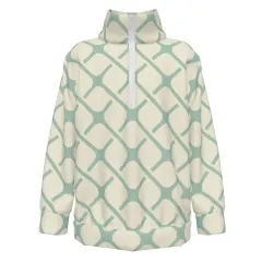 Children's Stand Collar Long-Sleeve Half-Zip Sweatshirt thumbnail 2