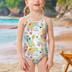 Girl's Strap Swimsuit thumbnail 1