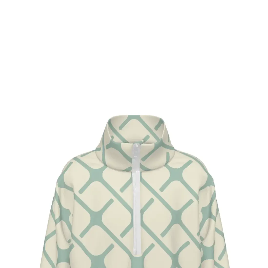 Children's Stand Collar Long-Sleeve Half-Zip Sweatshirt — photo 6