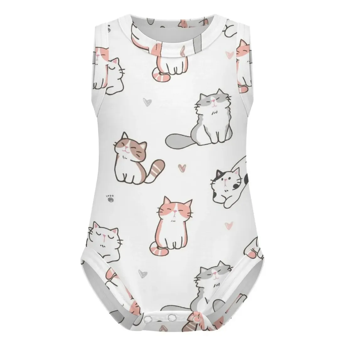 Baby Sleeveless Romper — photo 5