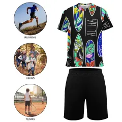 All Over Print Teen's T-shirt Set thumbnail 4