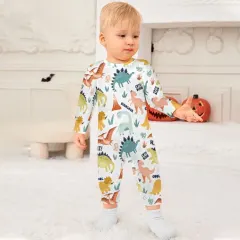 Long Sleeve Baby Romper thumbnail 1