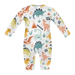 Long Sleeve Baby Romper thumbnail 2