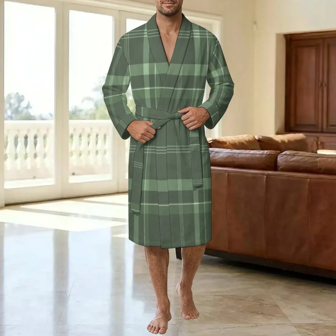 Flannel Adult Lounge Robe