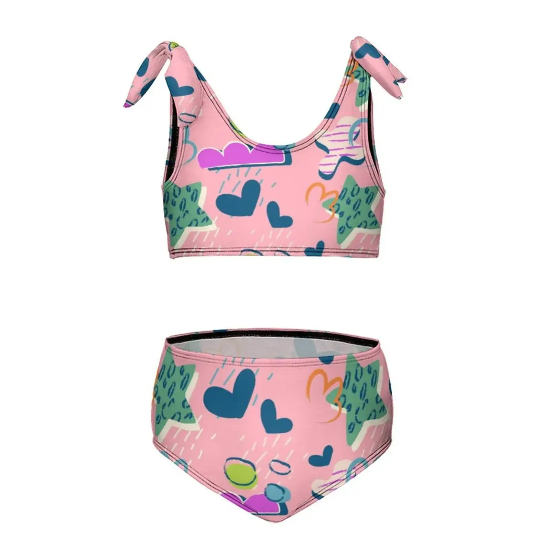 Girl's Crop Top Swimsuit — photo 5