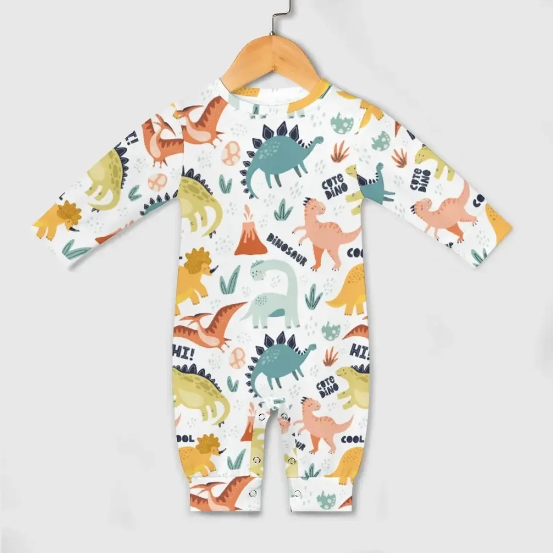 Long Sleeve Baby Romper — photo 5