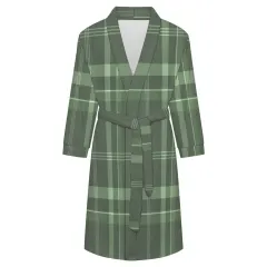 Flannel Adult Lounge Robe thumbnail 3