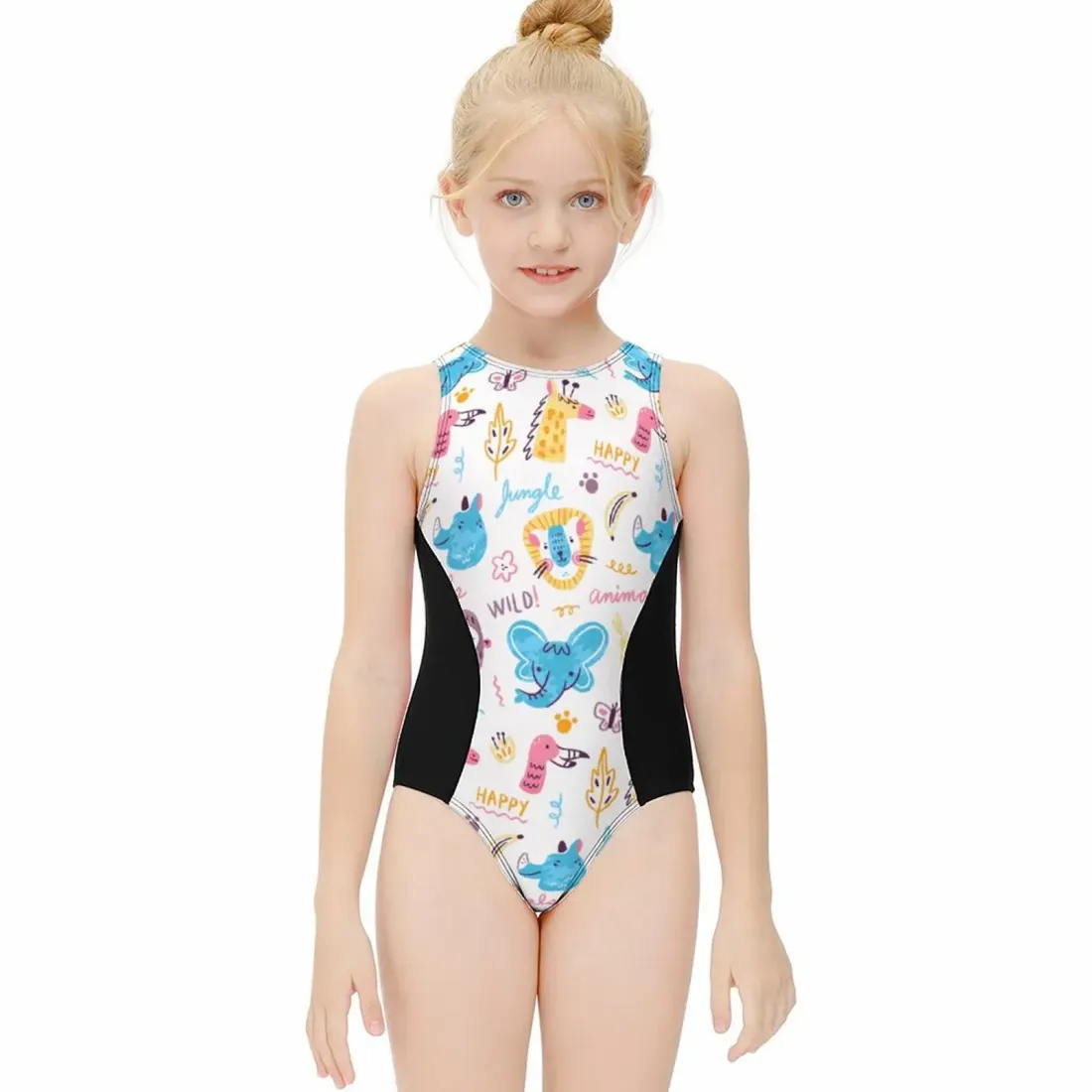 Girls' One-Piece Swimsuit