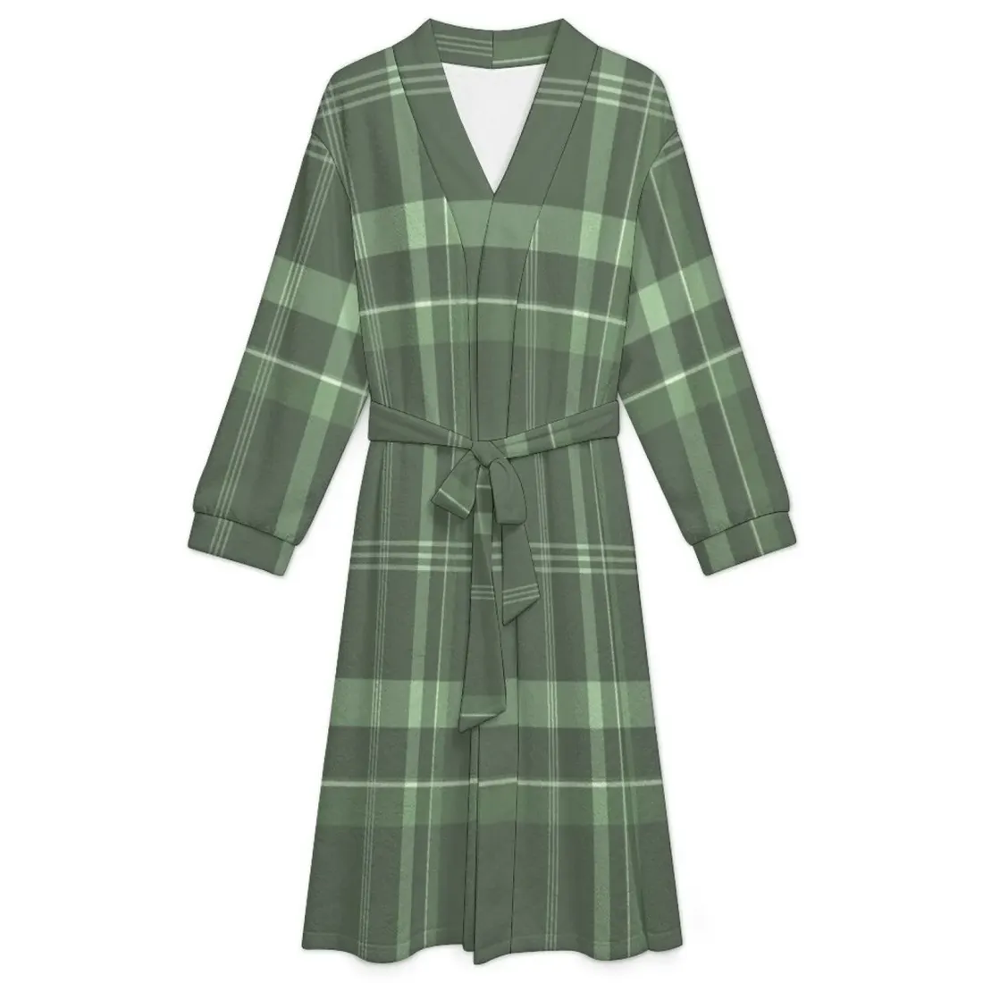 Flannel Adult Lounge Robe — photo 6