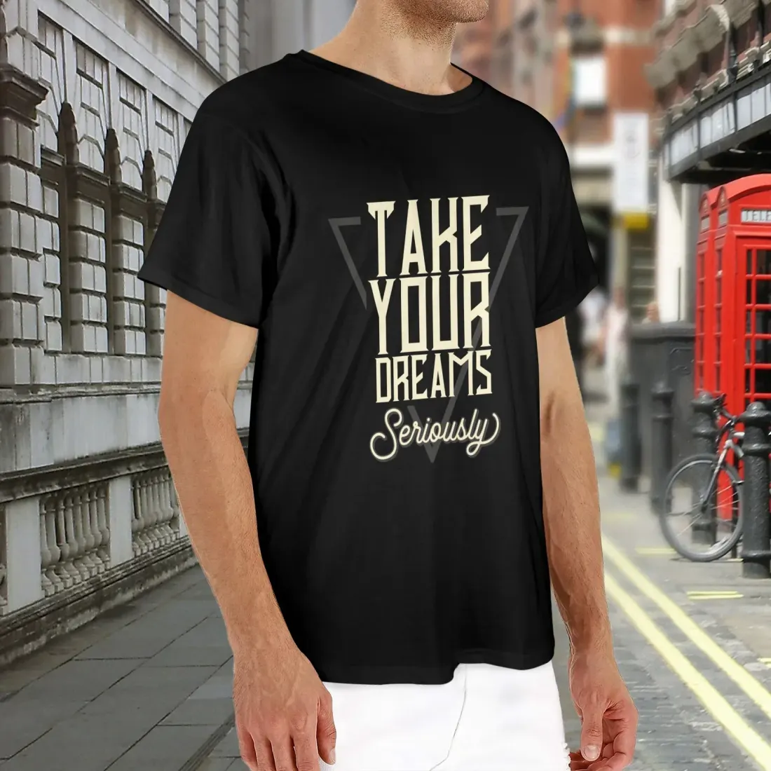 Men's Cotton T-Shirt (One Side Print） — photo 2