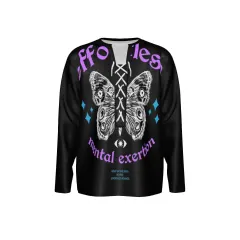 Men's Long-Sleeve T-Shirt with Front Drawstring thumbnail 1