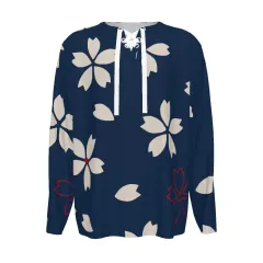 Men's Long-Sleeve Drawstring Shirt thumbnail 1