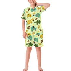 Big Boys' V-Neck Short Pajama Set (ModelSets 11) thumbnail 1
