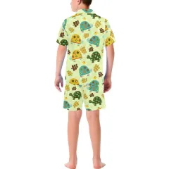 Big Boys' V-Neck Short Pajama Set (ModelSets 11) thumbnail 2