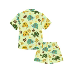 Big Boys' V-Neck Short Pajama Set (ModelSets 11) thumbnail 4