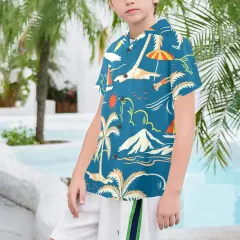 Big Boys' Hawaiian Shirt (Model T58) thumbnail 1
