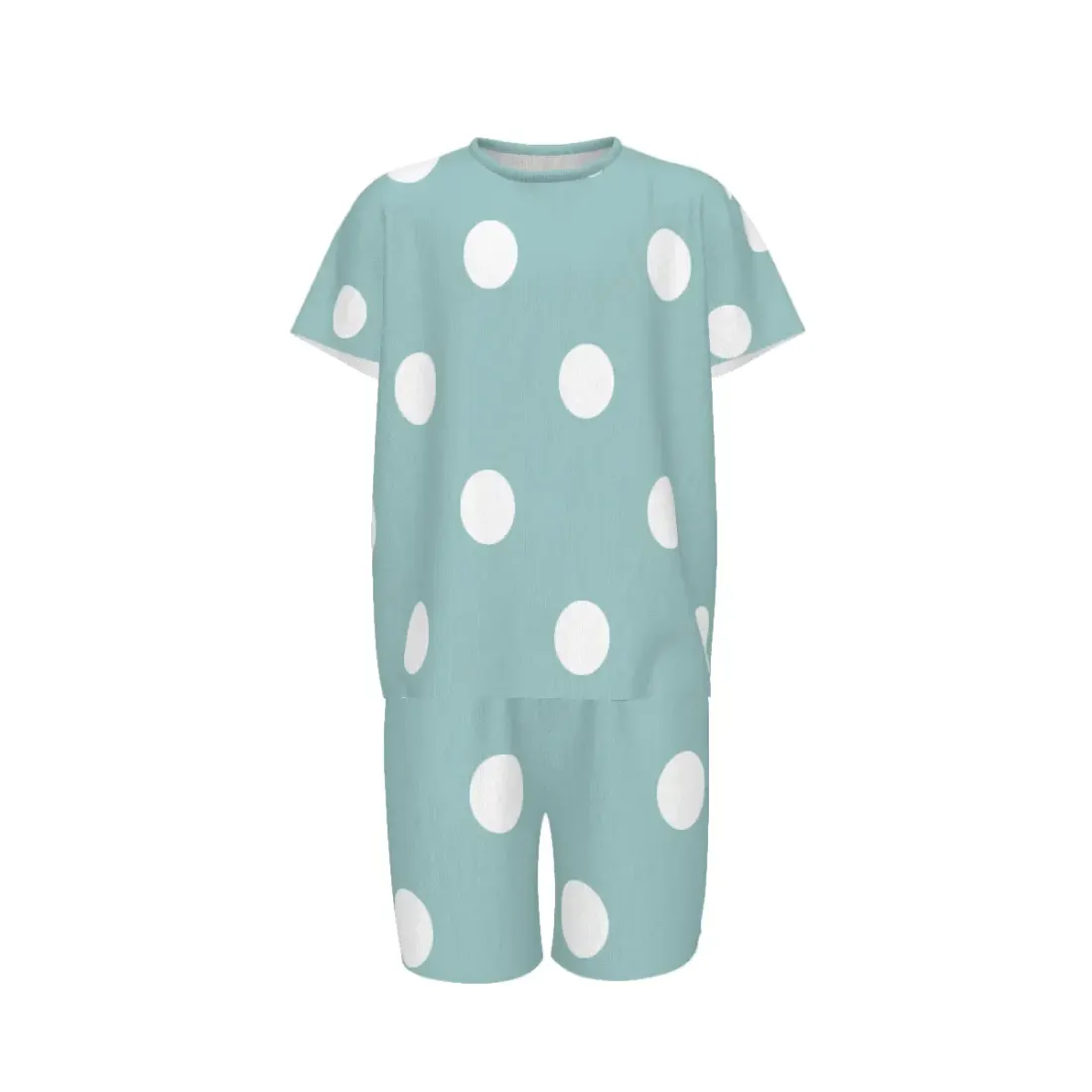 Men's Short Sleeve Crew Neck Pajama Set — photo 2