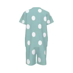 Men's Short Sleeve Crew Neck Pajama Set thumbnail 3