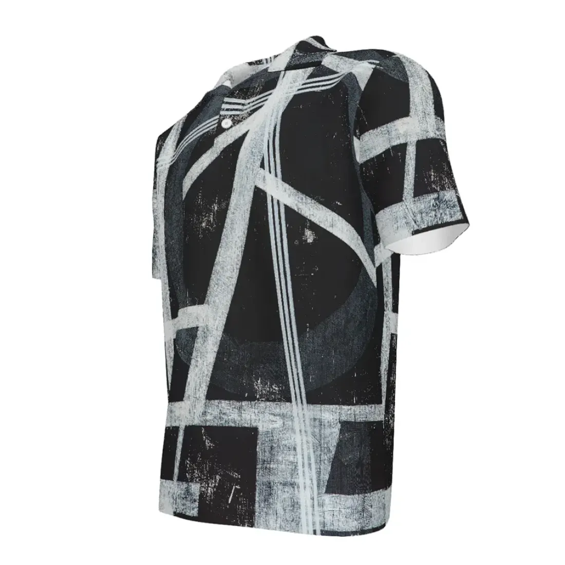 Men's Button-Down Short-Sleeved Polo Shirt — photo 3