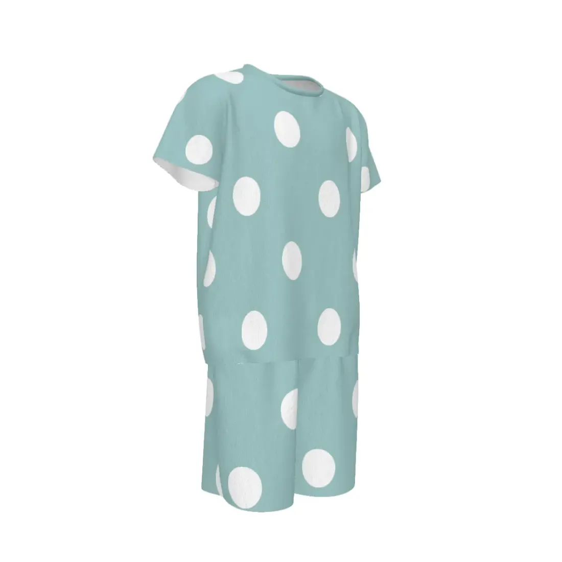 Men's Short Sleeve Crew Neck Pajama Set — photo 4