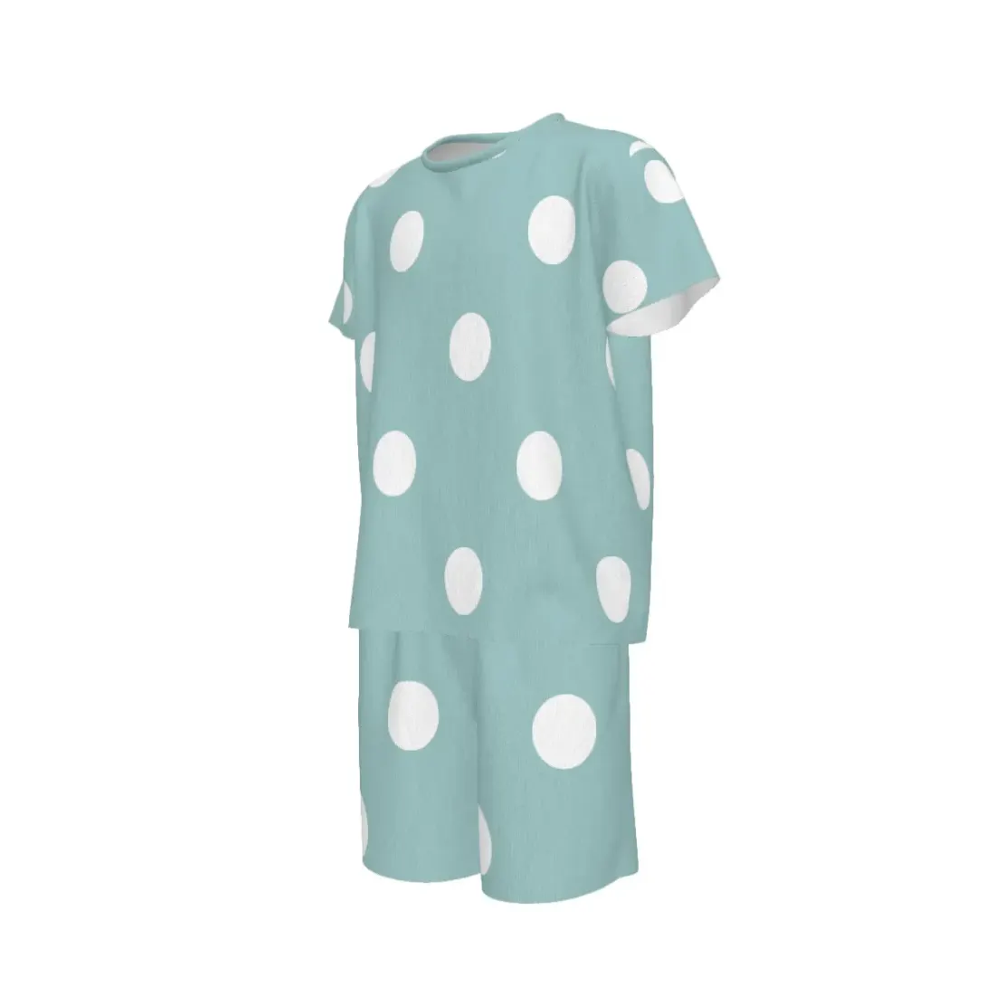 Men's Short Sleeve Crew Neck Pajama Set — photo 5