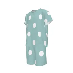 Men's Short Sleeve Crew Neck Pajama Set thumbnail 5