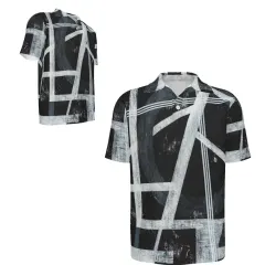 Men's Button-Down Short-Sleeved Polo Shirt thumbnail 6