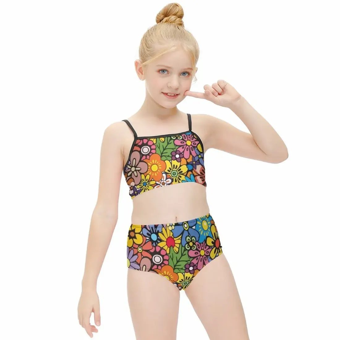 Girl's Two-Piece Bathing Suit — photo 2