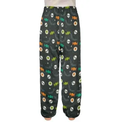 Big Kids' Flannel Pajama Trousers (Model L76) thumbnail 3