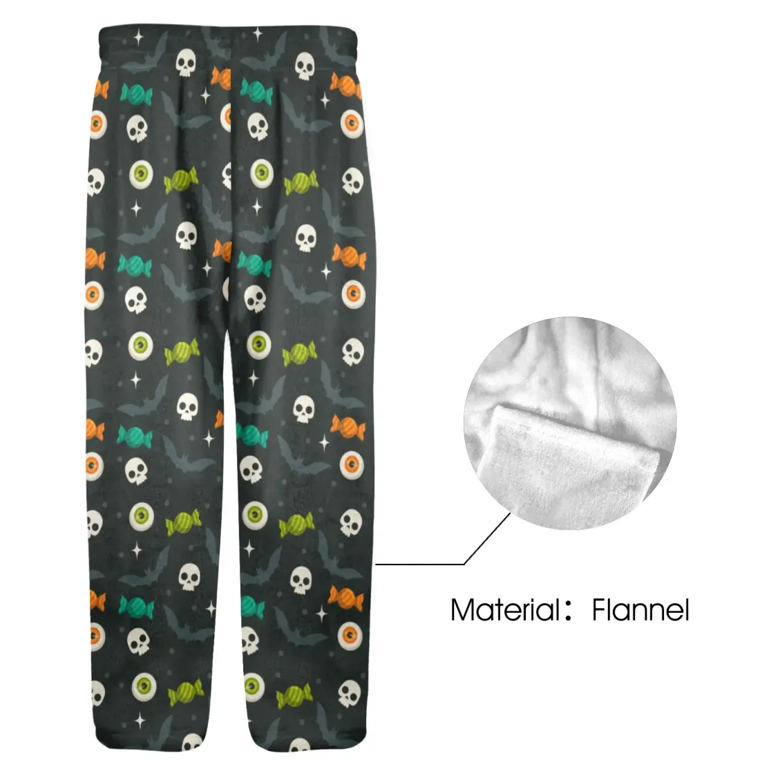 Big Kids' Flannel Pajama Trousers (Model L76) — photo 5