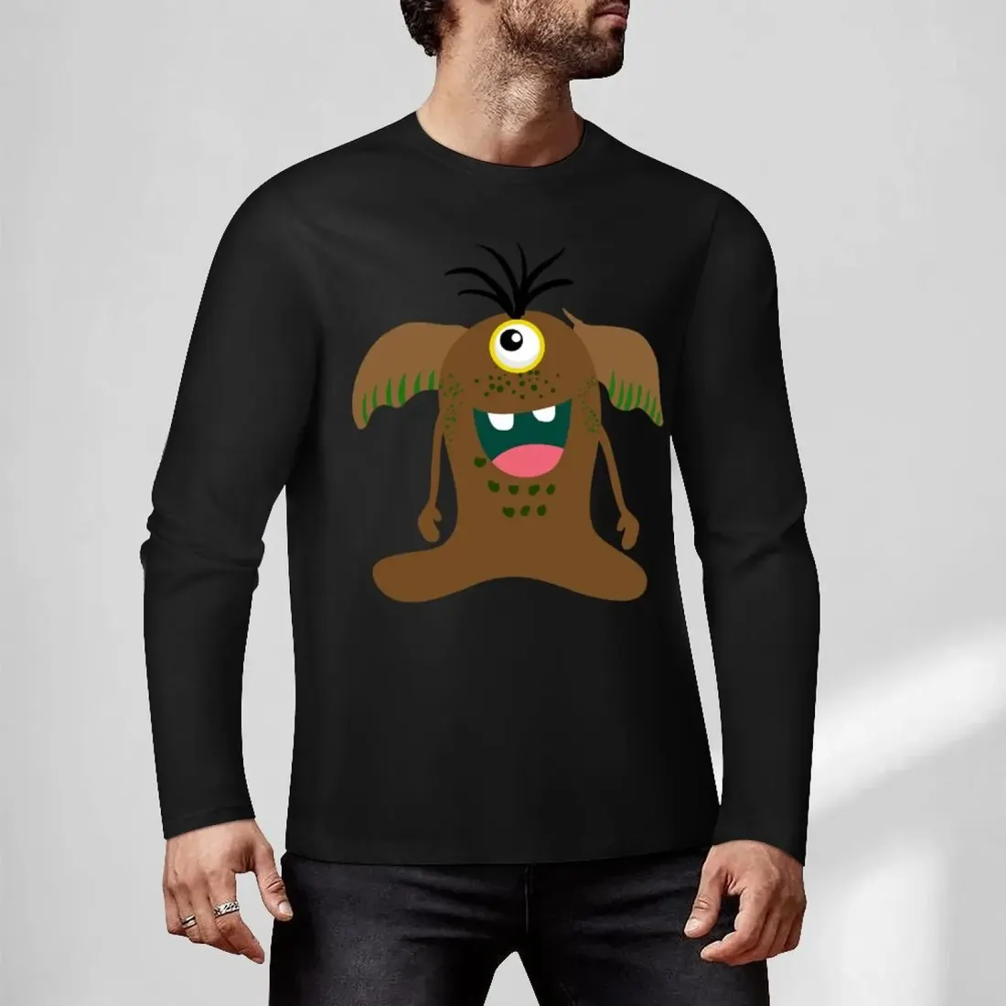 Cotton Long Sleeve T-Shirt (Front&Back Printing) — photo 2